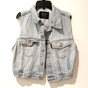 Light denim vest